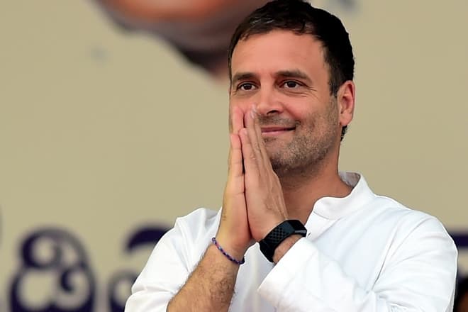 MP:एसपीजी अफसरों को डर-राहुल पर कोई फेंक ना दे पानी का पाउच, सभा में किया बैन