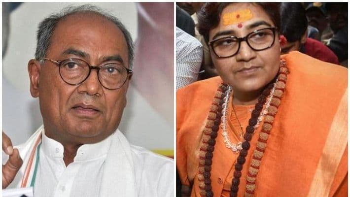 साध्वी-दिग्गी को तीसरी बार नोटिस, चुनावी खर्चे के ब्यौरे से संतुष्ट नही आयोग, इनको भी थमाया