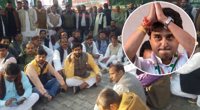 सिंधिया के दिल्ली दरबार में विधायकों का जमावड़ा, कांग्रेस में हड़कंप