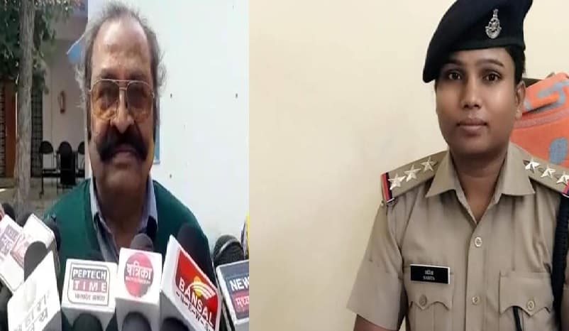 शराब ठेकेदार ने छतरपुर टीआई पर लगाए वसूली के आरोप, एसपी से की शिकायत