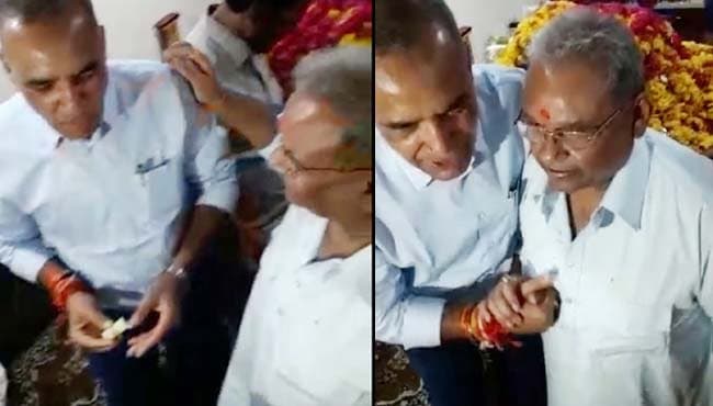 जन्मदिन की बधाई देने पहुंचे रावत, अनूप बोले-‘कामख्या हो आओ माई कृपा करेगी’