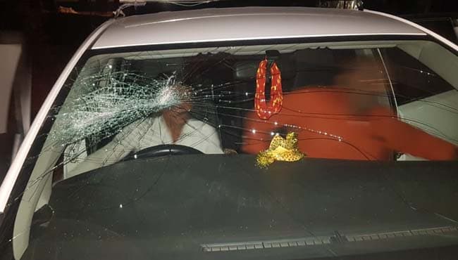 कांग्रेस विधायक पर हमला! अज्ञात बदमाशों ने कार के कांच फोड़े, मामला दर्ज