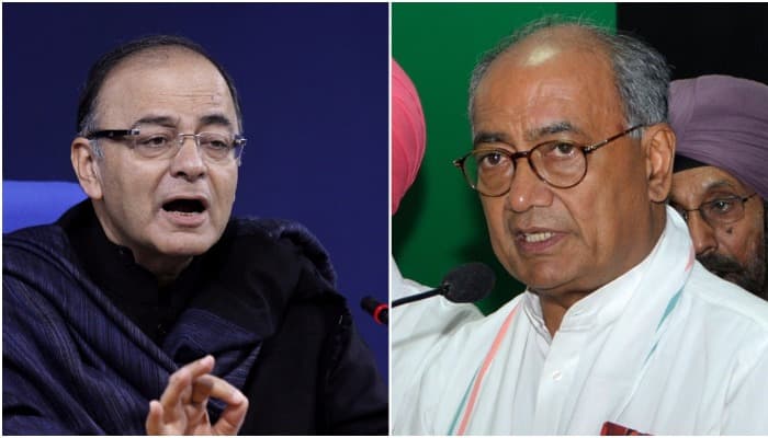 कमलनाथ के CM बनने पर जेटली ने उठाए सवाल, दिग्विजय ने किया पलटवार