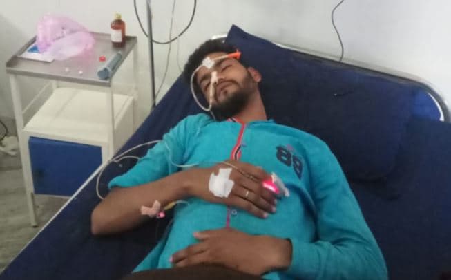 खाकी पर अड़ीबाजी का आरोप, परेशान युवक ने खाया जहर