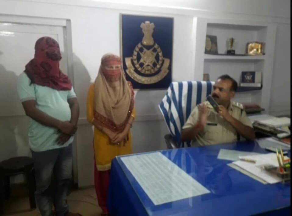 घर से भागी नाबालिग से देह व्यापार कराने वाले पति पत्नी गिरफ्तार,दो आरोपी फरार