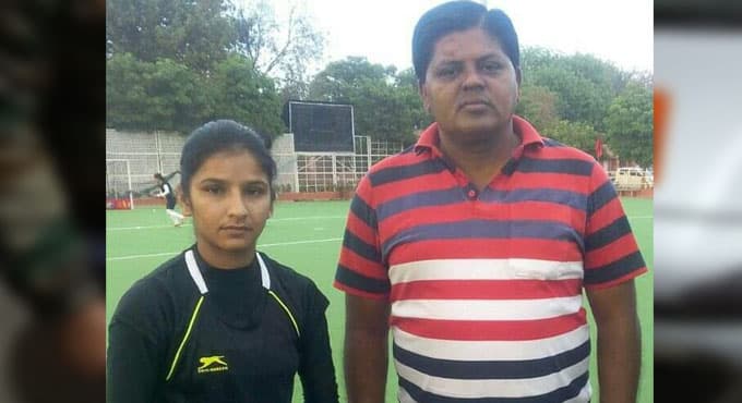 स्पेन टूर के लिए भारतीय हॉकी टीम में ग्वालियर की करिश्मा का सिलेक्शन