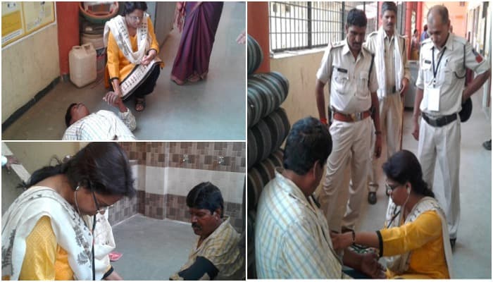 एमपी के इस मतदान केन्द्र पर अचानक बेहोश हुआ कर्मचारी , मची अफरा-तफरी, फिर हुआ ये