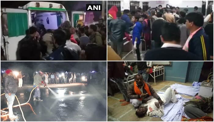 भीषण सड़क हादसा : सड़क पर नाच रहे थे बाराती, बेकाबू ट्रक ने रौंदा, 13 की मौत, कई घायल
