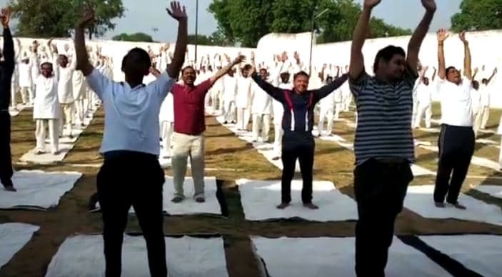 VIDEO: डीजी संजय चौधरी के मार्गदर्शन में पूरे प्रदेश की जेलो मे किया गया योग