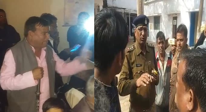 कानून व्यवस्था के खिलाफ कांग्रेस भी मुखर, कांग्रेस नेता के घर में घुसकर पुलिस वालों ने मचाया उत्पात