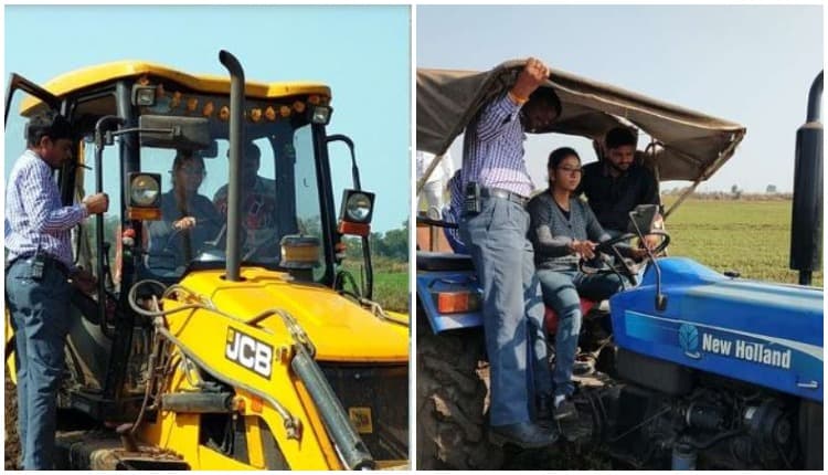 लेडी अफसर ने JCB और ट्रैक्टर चलाकर माफिया से मुक्त कराई सरकारी जमीन
