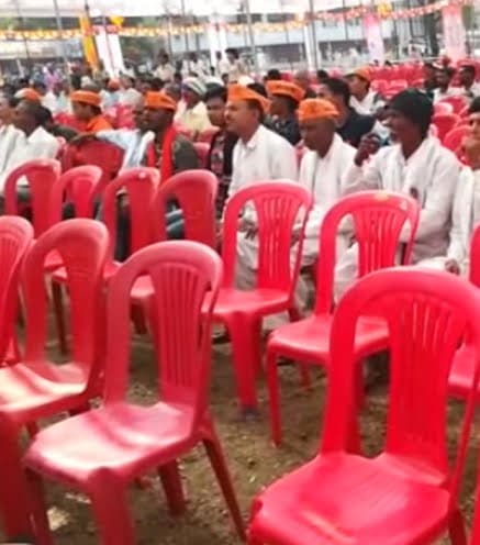 छिंदवाड़ा में शाह की जनसभा में खाली दिखी कुर्सियां, नहीं जुटी भीड़