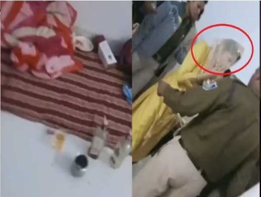 बंद कमरे में चल रही थी हाईप्रोफाइल शराब पार्टी, पुलिस ने रंगहाथों युवक-युवतियों को पकड़ा