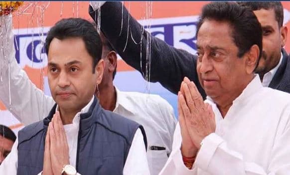 मोदी सुनामी में भी कायम रहा नाथ का दबदबा, कांग्रेस को मिली पहली जीत