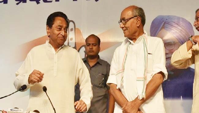 कमलनाथ ने बताया, भोपाल के लिए दिग्विजय को कैसे मनाया, देखिये वीडियो