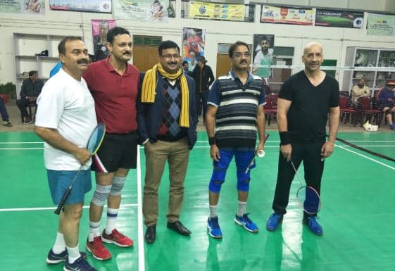 बैडमिंटन टूर्नामेंट : ADG पवन जैन और विपिन माहेश्वरी की जोड़ी बनी विजेता