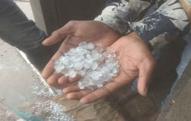मप्र में कई इलाकों में बारिश के साथ गिरे ओले, दिन में भी कंपकपा रही ठंड