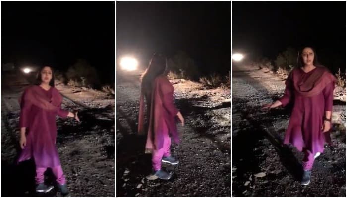 जब ‘अमेरिका से अच्छी सड़कों’ पर अभिनेत्री नगमा ने कराया वीडियो शूट, देखें VIDEO