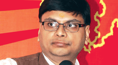 भाजपा नेता के साथ राजधानी मे गुंडागर्दी
