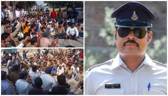 इंदौर में ‘डांसिंग कॉप’ के खिलाफ रिक्शा चालकों का हंगामा, कार्रवाई पर अड़े