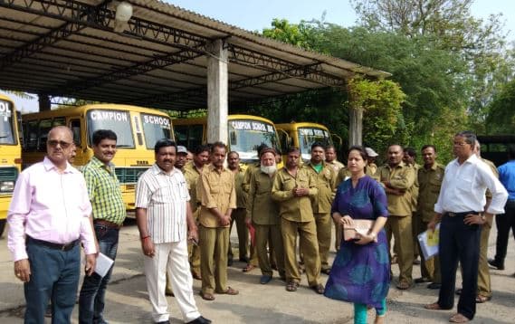 RTO का चेकिंग अभियान जोरो पर, चौथे दिन राजधानी में 206 बसों की हुई जांच