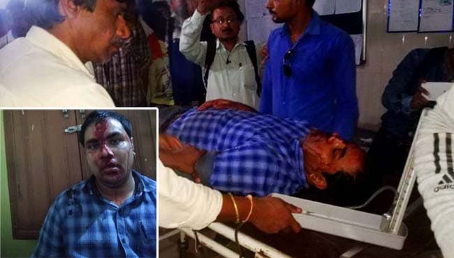 भाजपा नेता ने सीएमओ पर किया जानलेवा हमला! खुद भी घायल अवस्था में पहुंचे थाने