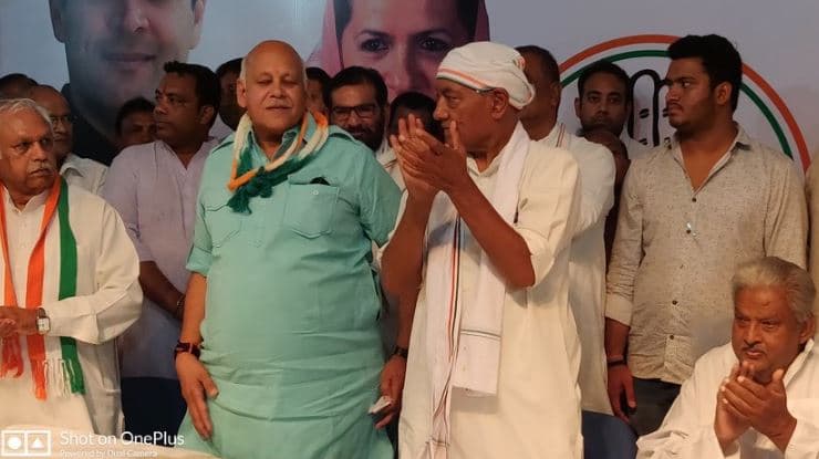 भोपाल में भाजपा को बड़ा झटका, नाराज पूर्व विधायक कांग्रेस में शामिल