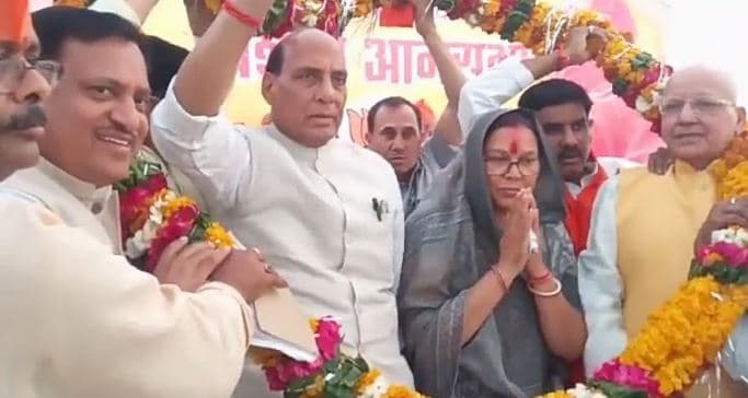 हमने वाघा बॉर्डर से नहीं घुसने दी देश में महंगाई : राजनाथ सिंह
