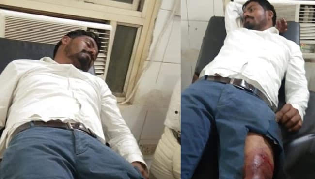 कांग्रेस आईटी सेल विधानसभा प्रभारी को गोली मारी, हमलावर फरार