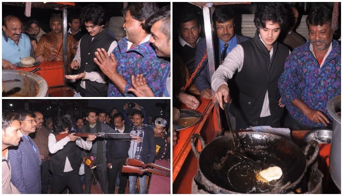 युवराज” ने बनाये भटूरे और निशाना लगाकर बुझाई मोमबत्ती, दोस्तों संग लिया मेले का आनंद