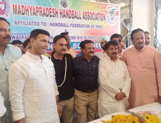एमपी हैंड बॉल एसोसिएशन के अध्यक्ष बनाए गए PWD मंत्री, मनोज मनु बने कार्यकारी अध्यक्ष