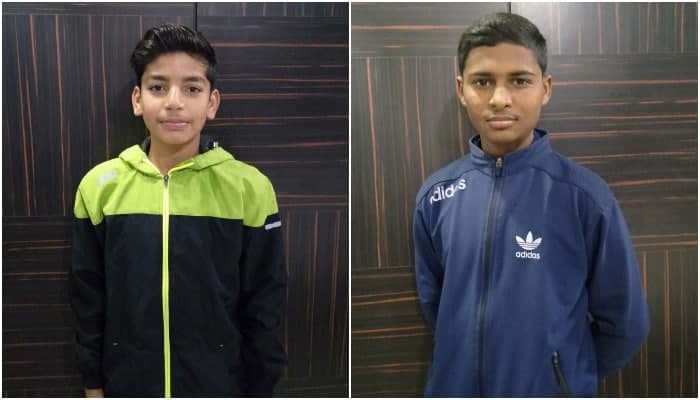 MP के अरुण-सक्षम का अंडर 14 क्रिकेट टीम में चयन, 25 को जयपुर में खेलेंगे