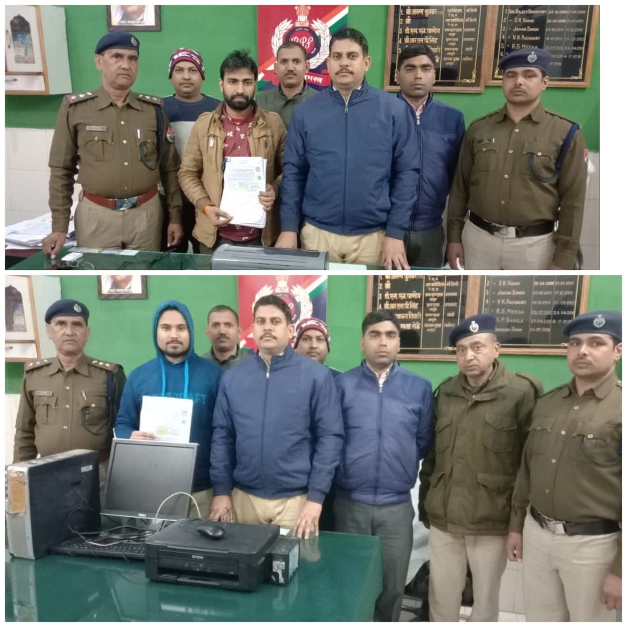 आरपीएफ की बड़ी कार्यवाही, दो आरोपियों के कब्जे से 2 लाख के टिकट सहित अन्य सामग्री बरामद