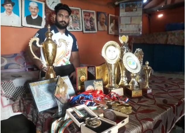 गणतंत्र दिवस पर प्रदेश को गोल्ड मेडल दिलाने वाले खिलाड़ी को भूला प्रशासन