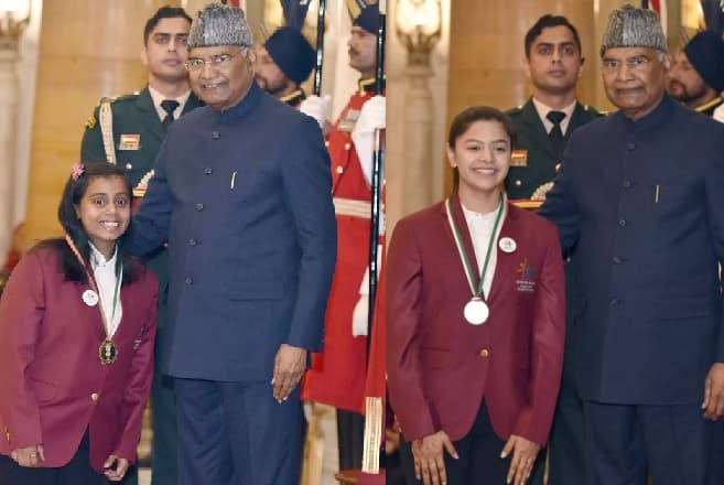 मध्यप्रदेश की दो बालिकांए राष्ट्रीय बाल पुरस्कार 2020 से सम्मानित