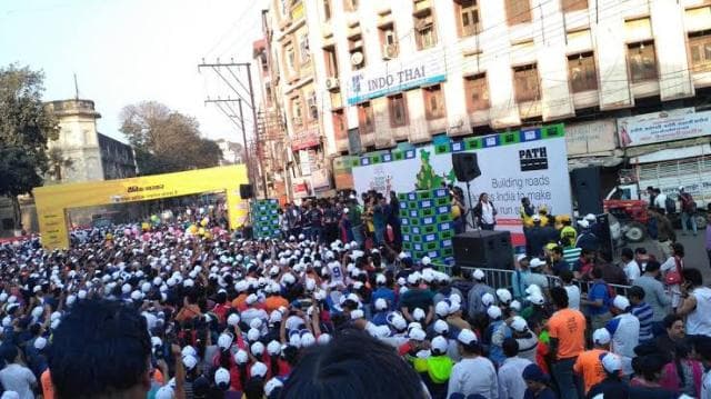 प्रदेश की पहली फुल मैराथन में 20 हजार से ज्यादा धावक हुए शामिल