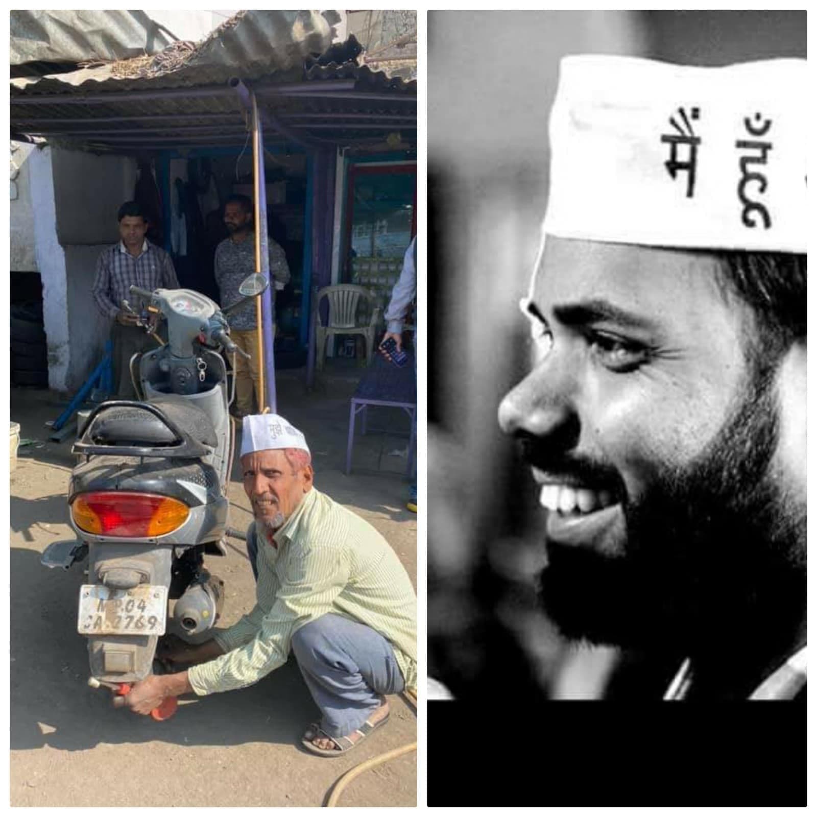 AAP से दूसरी बार विधायक बने प्रवीण कुमार के पिता आज भी जोड़ते हैं पंक्चर