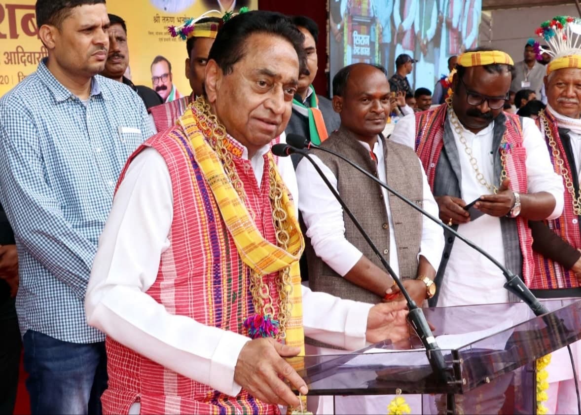 आदिवासियों को लेकर कमलनाथ का बड़ा बयान,छिंदवाड़ा के बाद डिंडौरी और मंडला को दूंगा प्राथमिकता