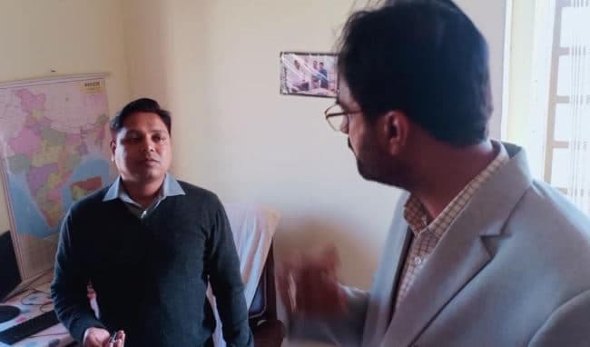 अधिकारी की इस हरकत से भड़के कांग्रेस विधायक, जमकर सुनाई खरी खोटी
