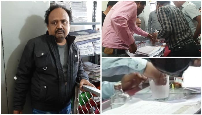 लोकायुक्त के शिकंजे में फंसा बाबू , रिश्वत लेते रंगेहाथों गिरफ्तार