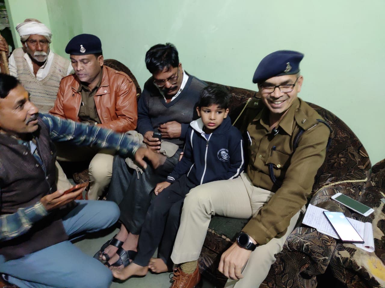 घर के बाहर खेल रहे बच्चे का दोपहर में अपहरण,शाम को पुलिस ने ढूंढ निकाला