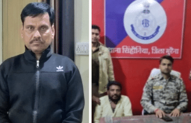 पुलिस ने 2 अलग-अलग मामलों में दो इनामी बदमाशों को किया गिरफ्तार