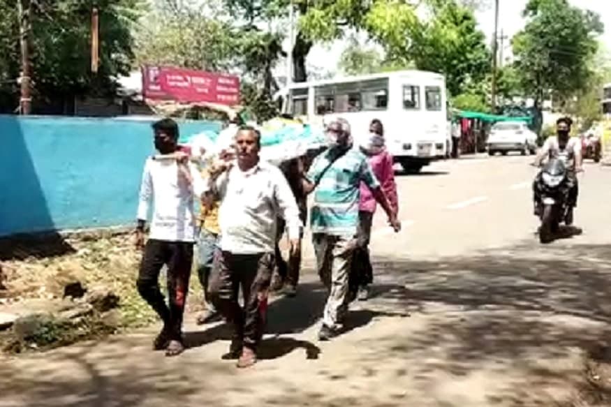 एमपी में कोरोना की दहशत, शवयात्रा से भी दूरी बना रहे लोग
