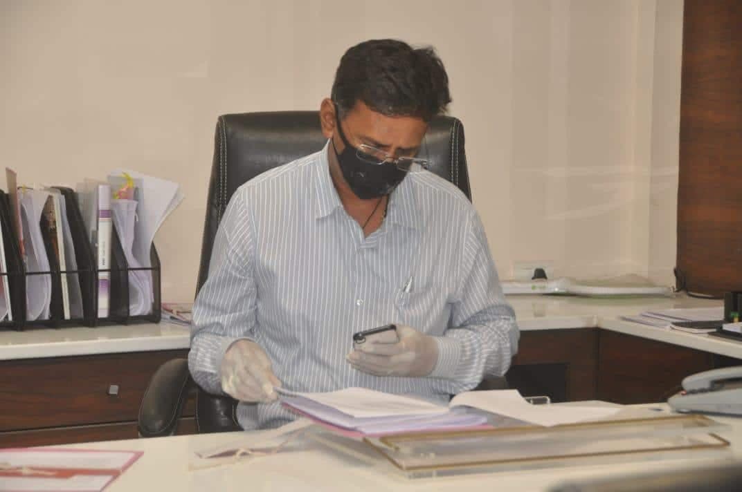 इंदौर कलेक्टर मनीष सिंह ने किया पदभार ग्रहण