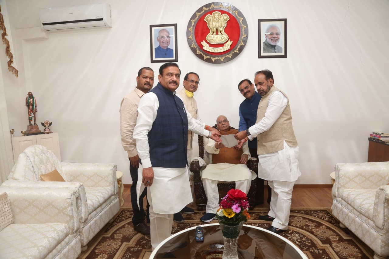राज्यपाल से की विधानसभा अध्यक्ष की शिकायत