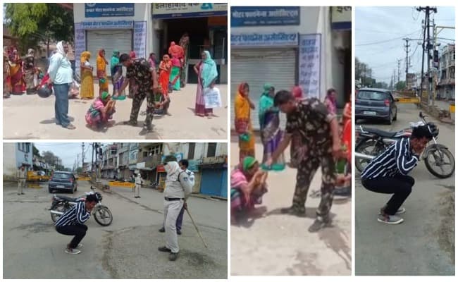 लॉक डाउन के दौरान पुलिस के दो रूप- कहीं सख्ती तो कहीं संवेदना