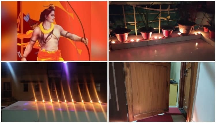 लॉक डाउन में मंदिर बंद, लोगों ने ऐसे मनाई राम नवमी