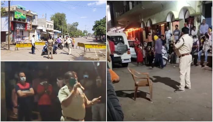 ये कैसी पुलिस: सुबह डंडो की बरसात, शाम को सरेआम लॉक डाउन का उल्लंघन