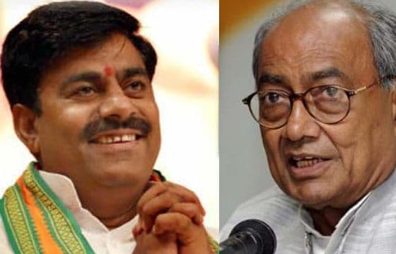 बीजेपी विधायक का दिग्विजय पर तंज, ‘मेरे नम्बर पर डायवर्ट करें अपना नम्बर’