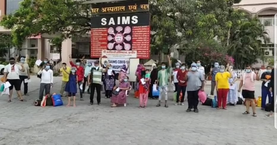 अच्छी खबर: इंदौर में बुधवार को 39 लोग घर लौटे, अब तक 200 से ज्यादा ने जीती कोरोना से जंग